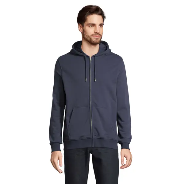 Veste zippée à capuche personnalisable Mixte Calipso - French marine