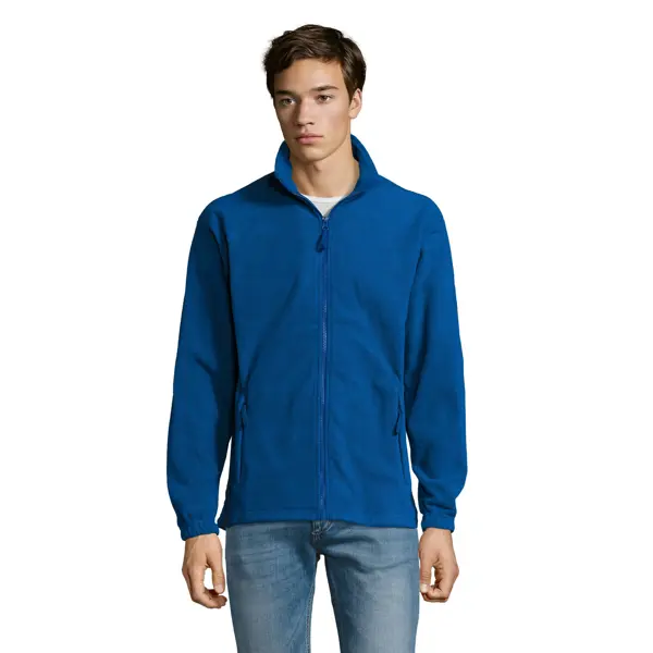 Veste micropolaire zippée personnalisable Homme North - Royal