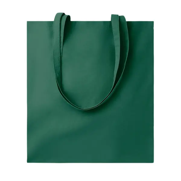 Sac shopping tote bag personnalisable coton Ibiza - Vert bouteille
