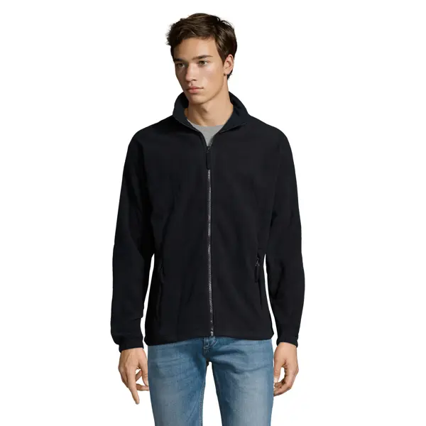 Veste micropolaire zippée personnalisable Homme North - Marine