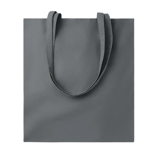 Sac shopping tote bag personnalisable coton Ibiza - Anthracite