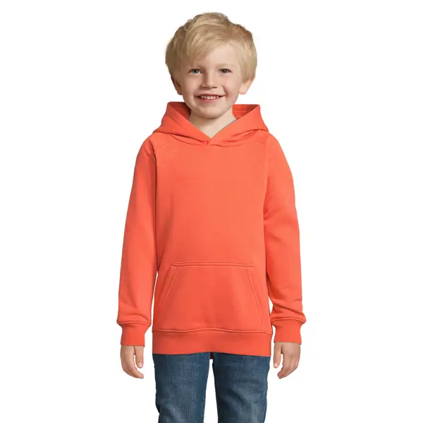 Sweat à capuche personnalisable Enfant Stellar kids - Orange