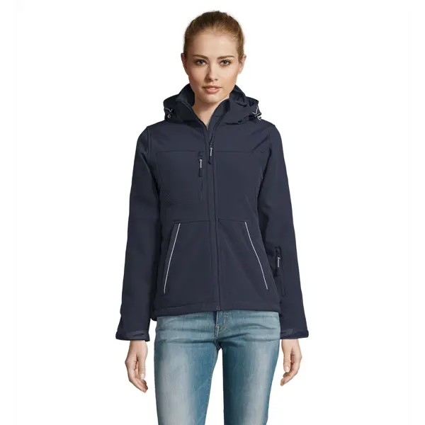 Parka softshell personnalisable Rock - Femme - French Marine