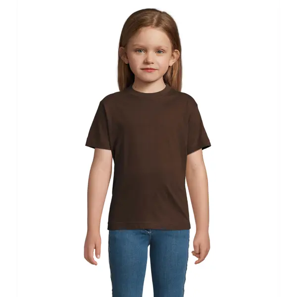 Tee-shirt personnalisable Imperial coton 190g - Enfant - Chocolat