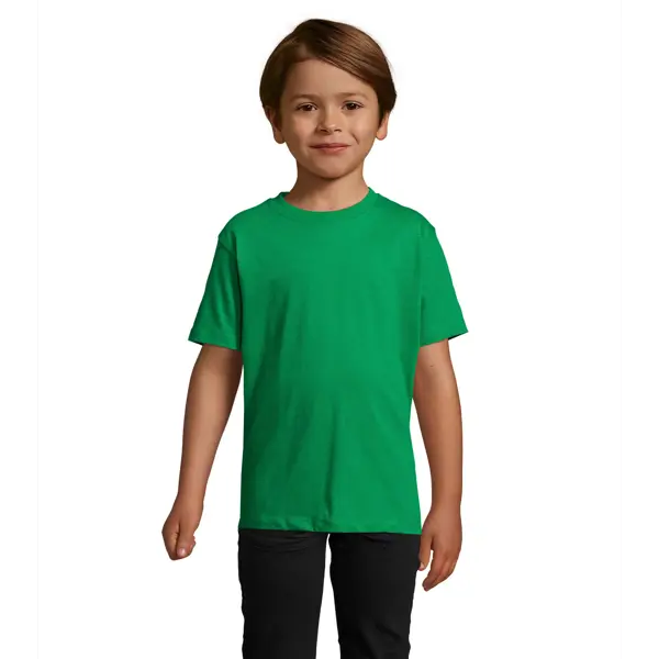 Tee-shirt personnalisable Imperial coton 190g - Enfant - Vert prairie