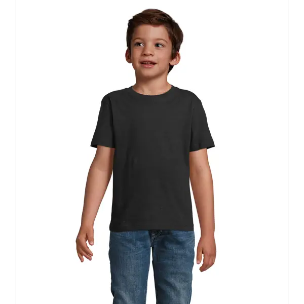 Tee-shirt personnalisable Imperial coton 190g - Enfant - Noir