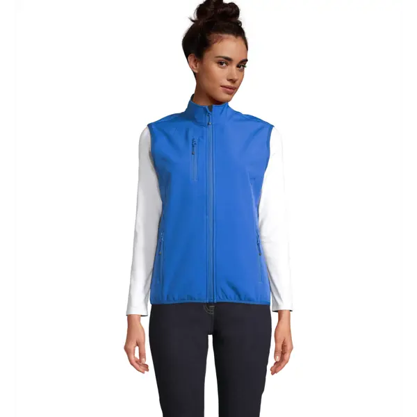 Veste softshell sans manches personnalisable Falcon - Femme - Royal