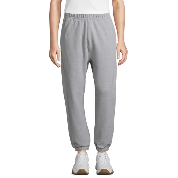 Pantalon jogging personnalisable Century molleton gratté 450g - Unisexe - Gris chiné