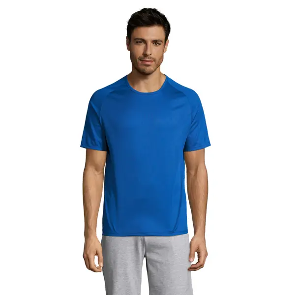 Tee-shirt personnalisable Sporty Mesh polyester - Homme - Royal