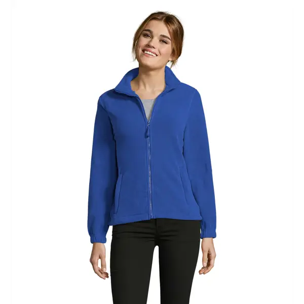 Veste micropolaire zippée personnalisable Femme North Women - Royal