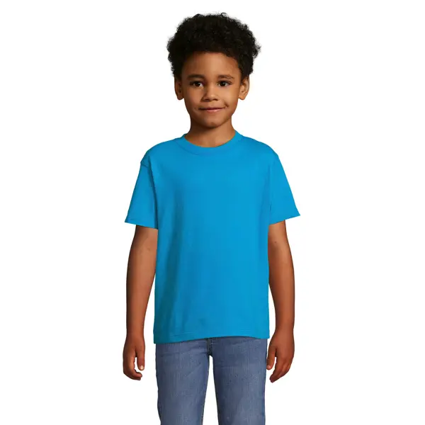Tee-shirt personnalisable Imperial coton 190g - Enfant - Aqua