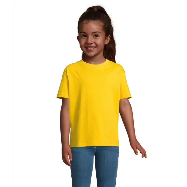 Tee-shirt personnalisable Imperial coton 190g - Enfant - Jaune