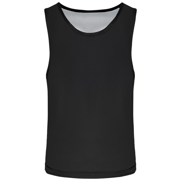 Chasuble réversible personnalisable multisport Enfant - Black/White