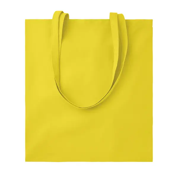 Sac shopping tote bag personnalisable coton Ibiza - Citron