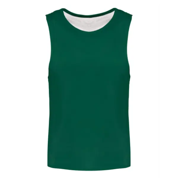  Chasuble réversible personnalisable multisport Unisexe - Dark green/White