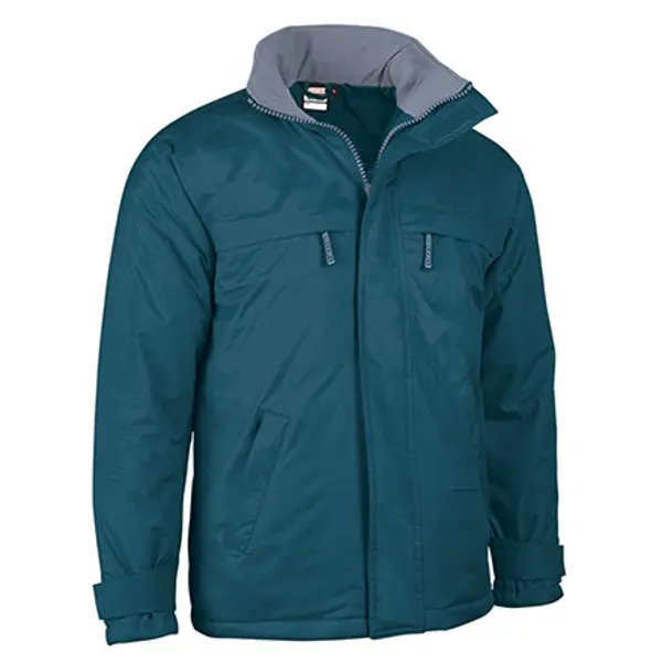 Parka Boreal - unisexe, imperméable et personnalisable - Bleu Canard