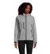 Veste softshell personnalisable à capuche Replay - Femme - Gris Chiné