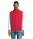 Veste softshell sans manches personnalisable Falcon - Homme - Rouge Piment