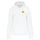 Veste zippée à capuche - Blanc