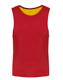 Chasuble réversible personnalisable multisport Enfant - Sporty Red / Sporty Yellow