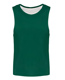 Chasuble réversible personnalisable multisport Enfant - Dark Green / White