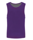 Chasuble réversible personnalisable multisport Enfant - Sporty Purple / sporty grey