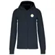 Veste zippée à capuche - Bleu