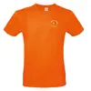 Tee shirt 100% coton couleur orange taille XL