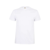 T-shirt manches courtes unisexe Blanc - personnalisé coeur Taille S