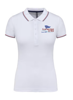 K251 - Polo femme - Différents coloris BlancTaille S