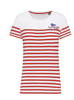 K3034 - T-shirt marin col rond Bio femme K3034 Couleur Bleu Taille S