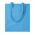 Sac shopping tote bag personnalisable coton Ibiza - Turquoise