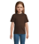 Tee-shirt personnalisable Imperial coton 190g - Enfant - Chocolat